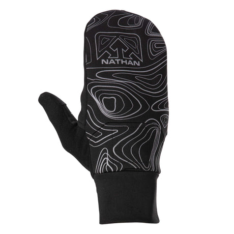 Nathan HyperNight Reflective Running Gloves-Mittens for Men