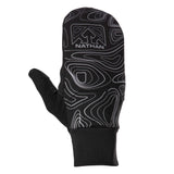 Gants-Mitaines de course à pied homme Nathan HyperNight Reflective