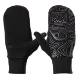 Gants-Mitaines de course à pied homme Nathan HyperNight Reflective paire