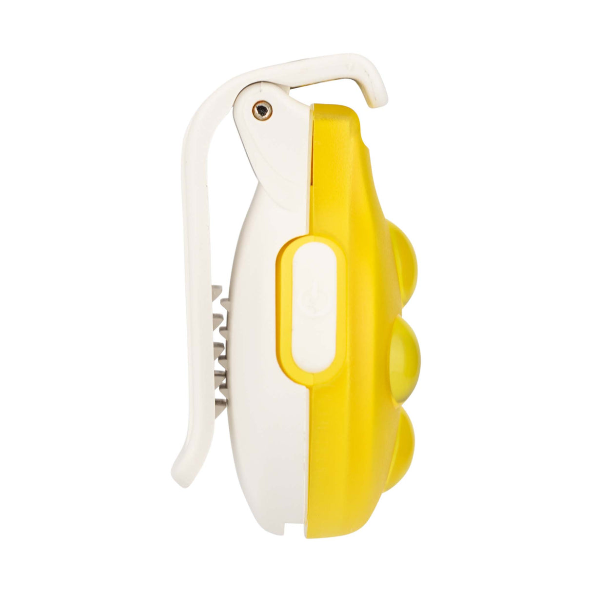 Nathan HyperBrite Orb Strobe clip lumineux stroboscopique de course à pied vibrant yellow lateral
