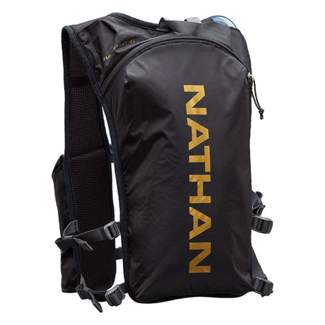Nathan QuickStart 4 L veste d'hydratation de course à pied - Noir/Or