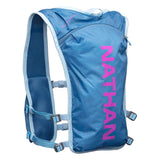 Nathan QuickStart 4 L veste d'hydratation de course à pied - Quiet Harbor / Cerulean / Purple