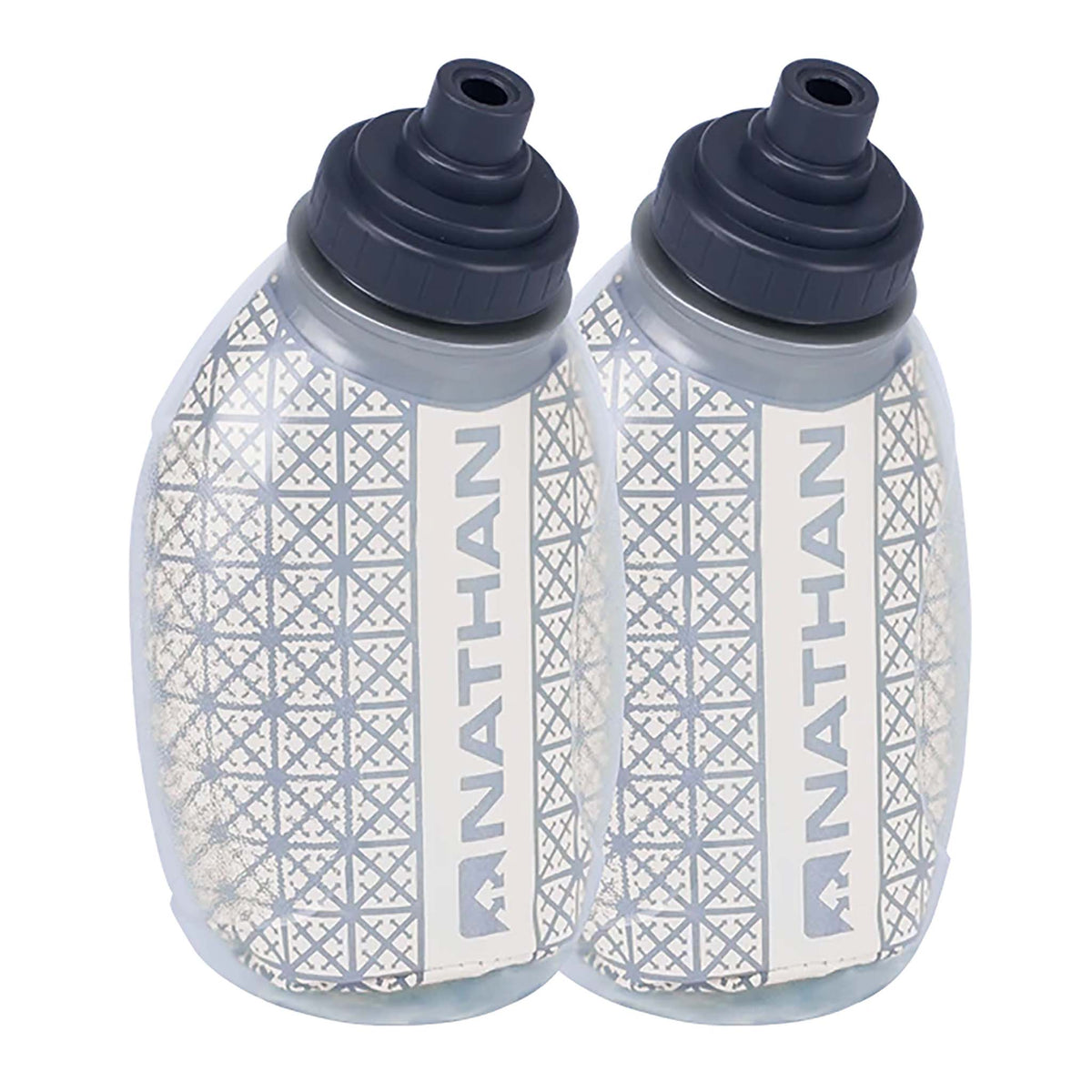 Nathan Fire &amp; Ice 8oz Flask 2pk bouteilles d&#39;hydratation sport isolées
