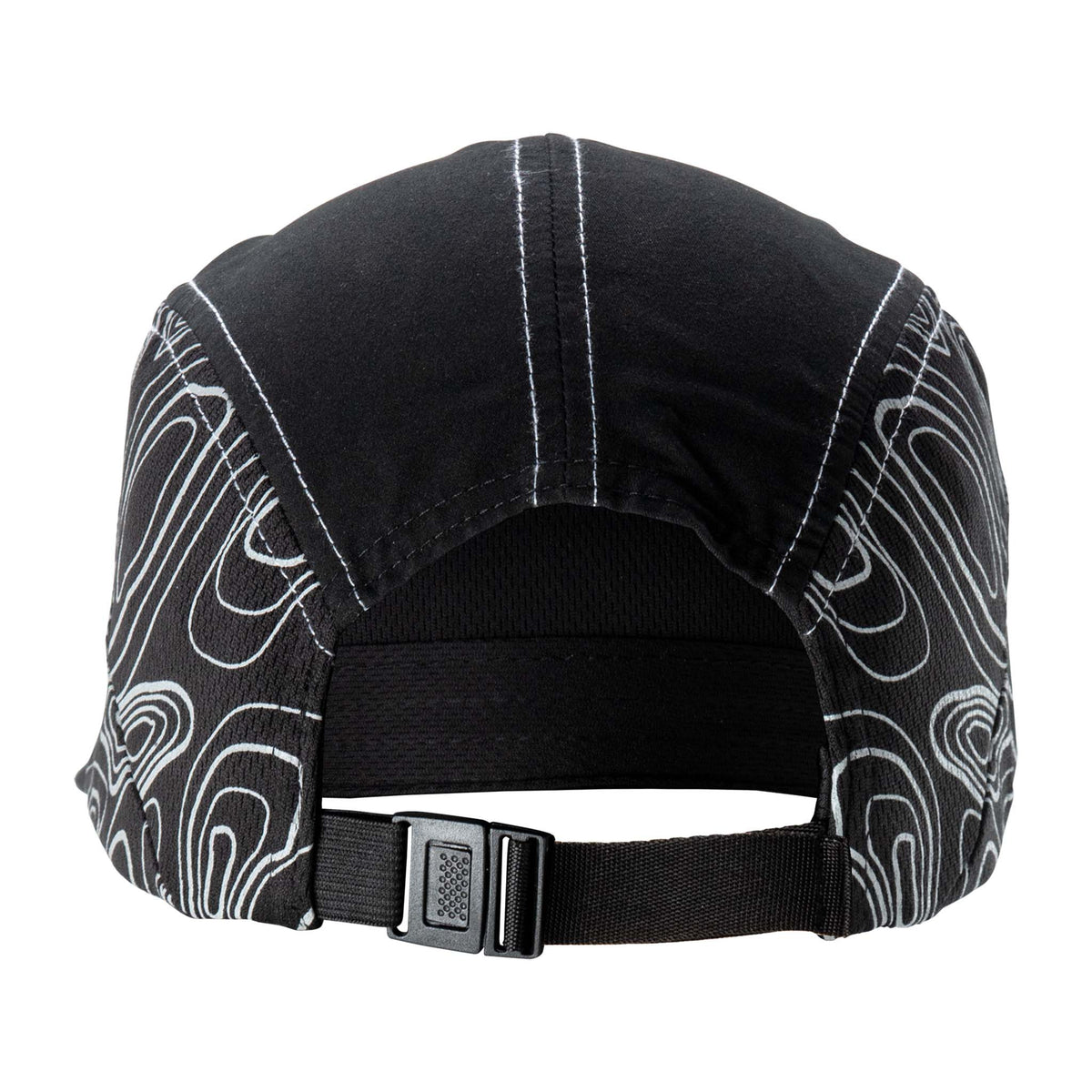 Casquette de course réfléchissante unisexe Nathan HyperNight Quick Stash dos