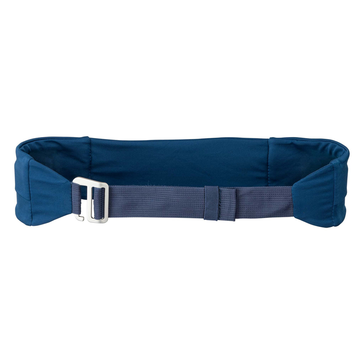 Sac de taille de course à pied ajustable Nathan Adjustable Fit Zipster Style bleu dos