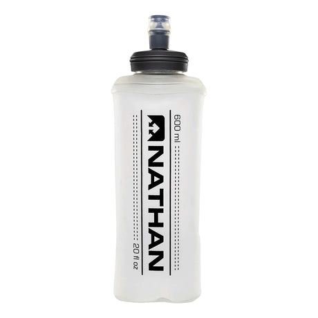 Nathan 20 oz Soft Flask bouteille d'hydratation sportive souple avec valve à mordre