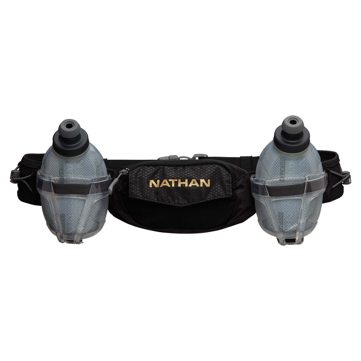 Nathan TrailMix Plus Insulated 2 running belt - black gold