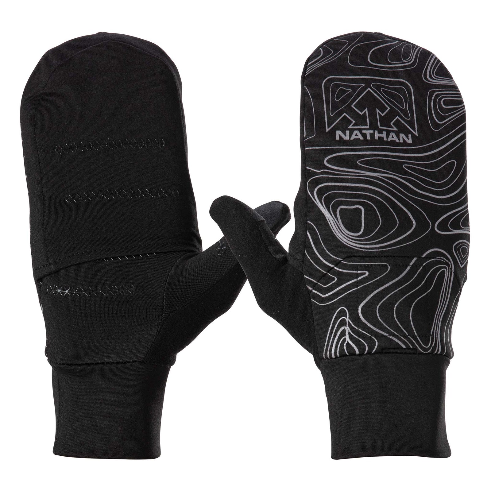 Nathan Gants-Mitaines de course à pied homme Nathan HyperNight Reflective