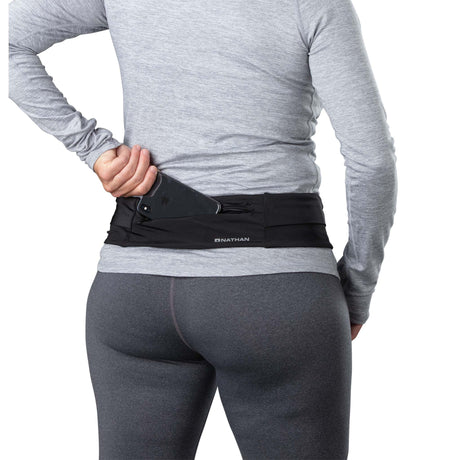 Nathan Nathan Adjustable Fit Zipster Style ceinture de course à pied