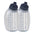 Nathan Nathan Fire & Ice 8oz Flask 2pk bouteilles d'hydratation sport isolées