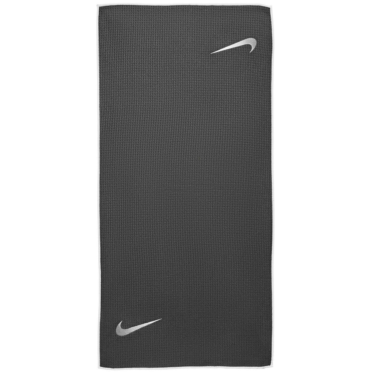 Nike Caddy Golf Towel serviette de sport - Dark Grey / White