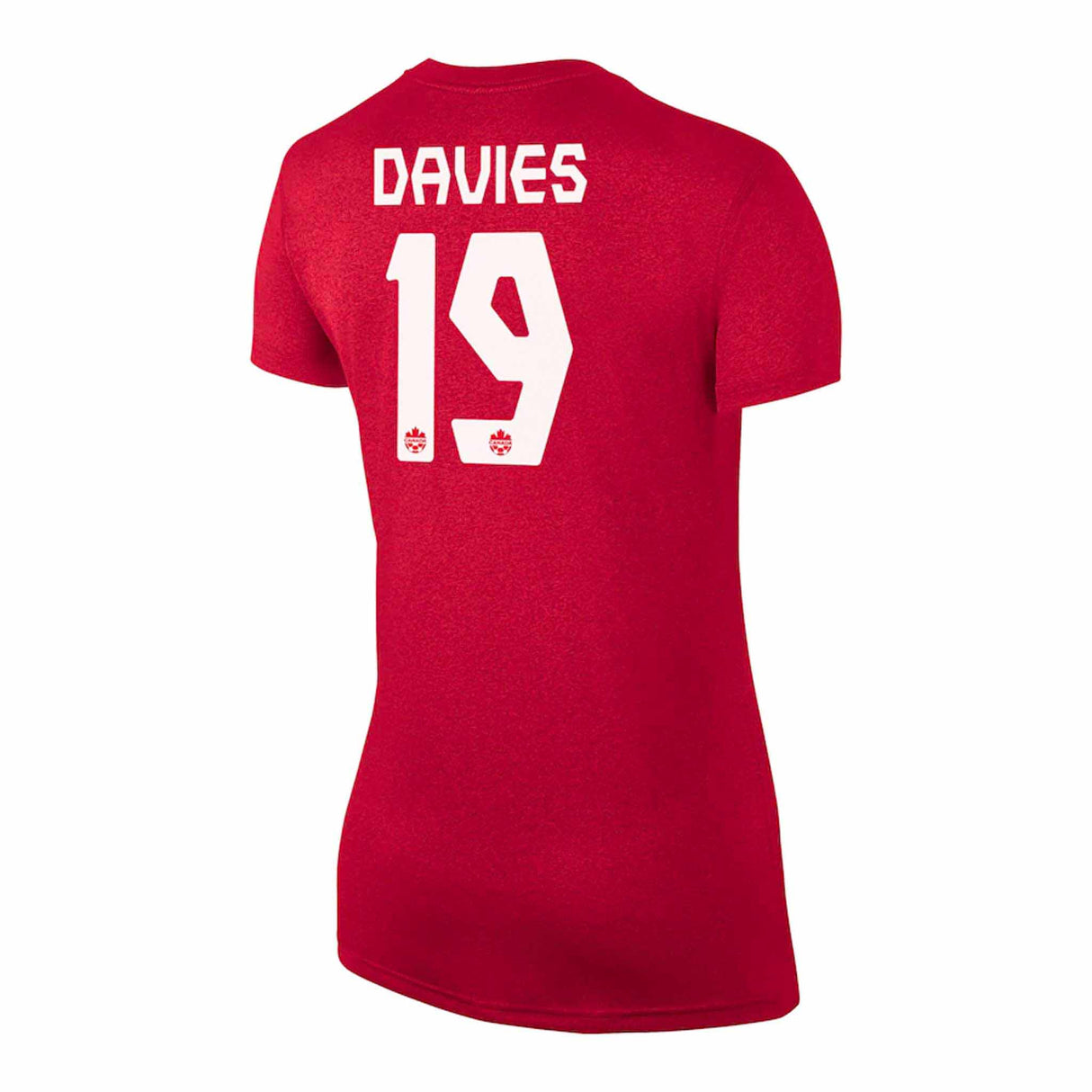 Nike Canada Soccer Alphonso Davies Legend SS t-shirt de soccer femme - dos