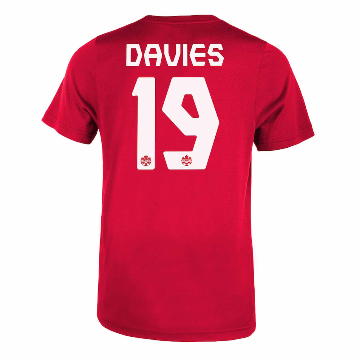 Nike Team Canada Alphonso Davies Youth Legend SS t-shirt de soccer pour enfants - dos