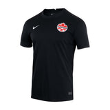 Maillot officiel Nike Team Canada Black Soccer domicile 2021-22 homme face