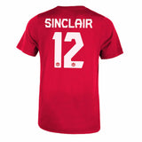 Nike Canada Soccer Christine Sinclair Youth Legend SS t-shirt de soccer enfants - dos