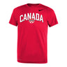 Nike Canada Soccer Logo t-shirt junior rouge de l'équipe nationale canadienne