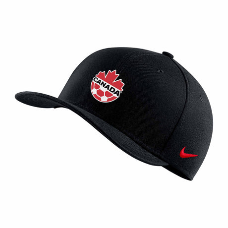 Nike Swoosh Flex Soccer Canada casquette de l'équipe nationale canadienne - Noir