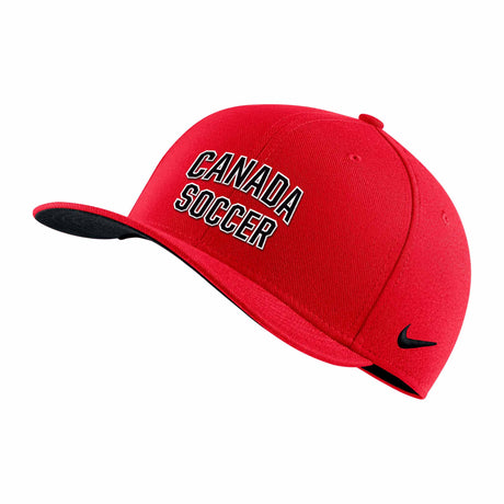 Nike Youth Swoosh Flex Canada Soccer casquette de l'équipe nationale canadienne - Rouge