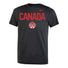 Nike Canada Soccer t-shirt de l'équipe nationale noir pour enfants