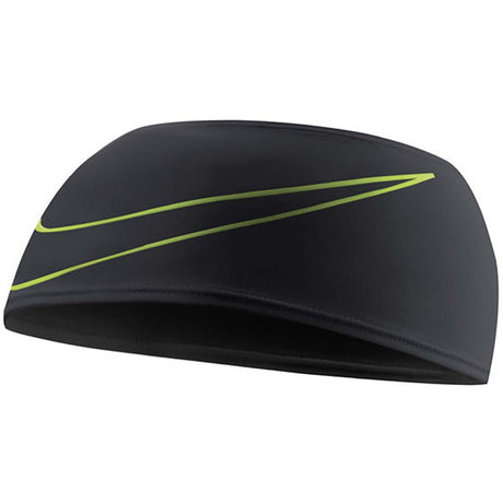 Nike Dri-Fit Swoosh Running Headband bandeau sport noir volt