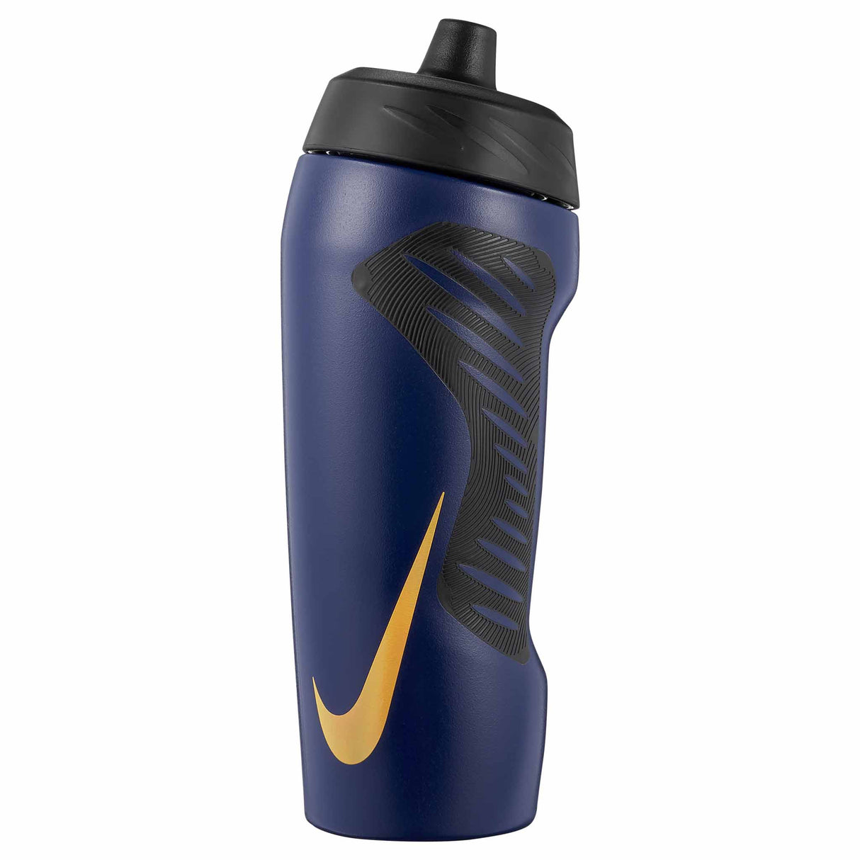 Nike HyperFuel 18oz bouteille d'eau sport - Midnight Navy / Black / Metallic Gold