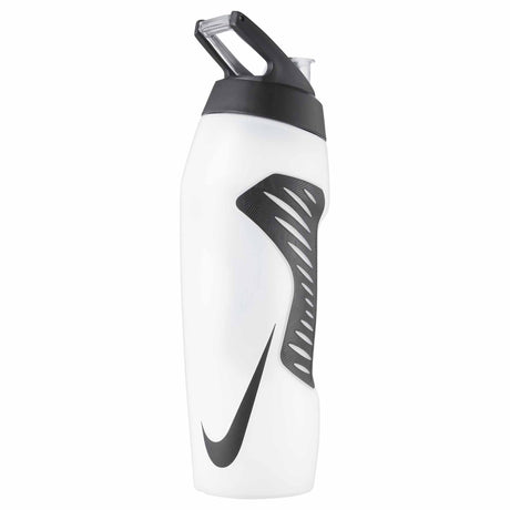 Nike Hyperfuel 2.0 32oz bouteille d'eau sport refermable - Clear / Black / Black / Black