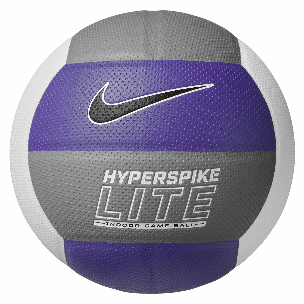 Nike Hyperspike Lite 12P ballon de volleyball d'interieur - Electro Purple / Smoke Grey / White