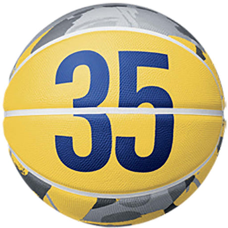 Nike KD Playground 8P ballon de basketball amarillo gris bleu 35