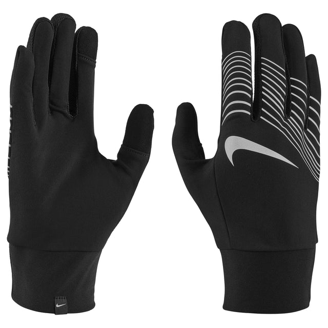 Nike Lightweight Tech 2.0 RG 360 gants de course a pied homme paire - black silver