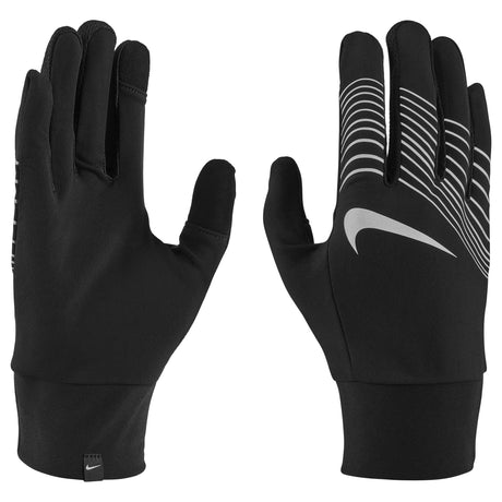 Nike Lightweight Tech 2.0 RG 360 gants de course a pied homme paire - black silver