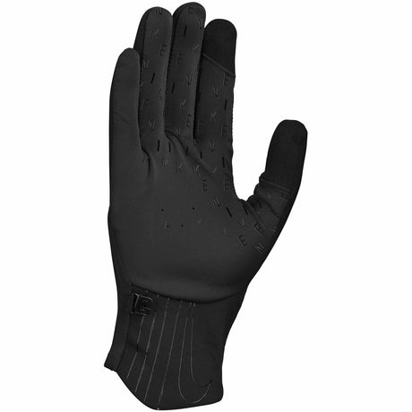 Nike M Shield Phenom gants de cours à pied homme - Black / Silver - paume