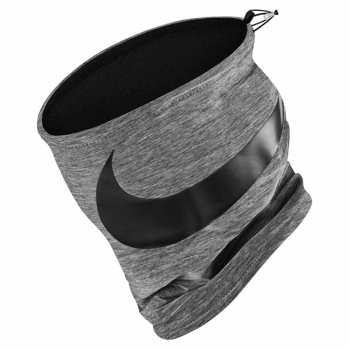 Nike Neckwarmer 2.0 Reversible cache-cou de course à pied - Dark Grey Heather / Black 