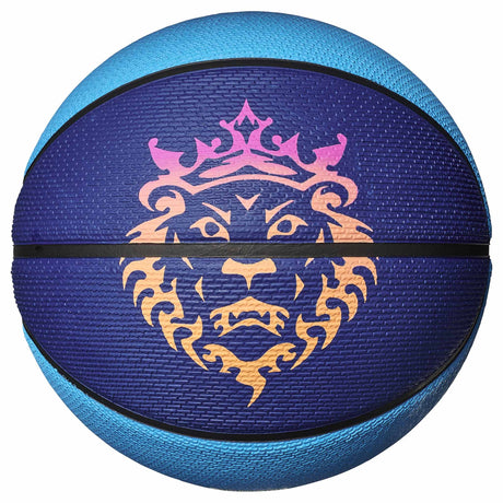 Nike Playground 8P 2.0 LeBron James ballon de basketball - Royal Blue / Laser Blue / Hyper Pink