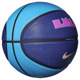 Nike Playground 8P 2.0 LeBron James ballon de basketball - Royal Blue / Laser Blue / Hyper Pink