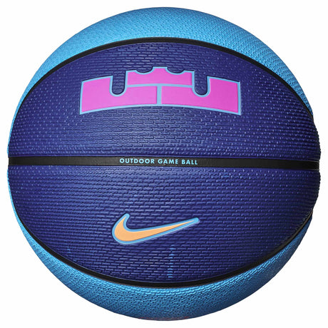 Nike Playground 8P 2.0 LeBron James ballon de basketball - Royal Blue / Laser Blue / Hyper Pink