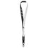 Nike Premium Lanyard cordons porte-clés - noir blanc imprimé