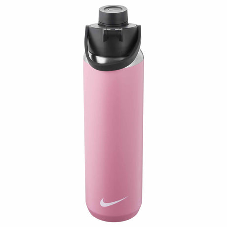 Nike SS Recharge Chug 24 oz bouteille d'eau - Pink / Black / White