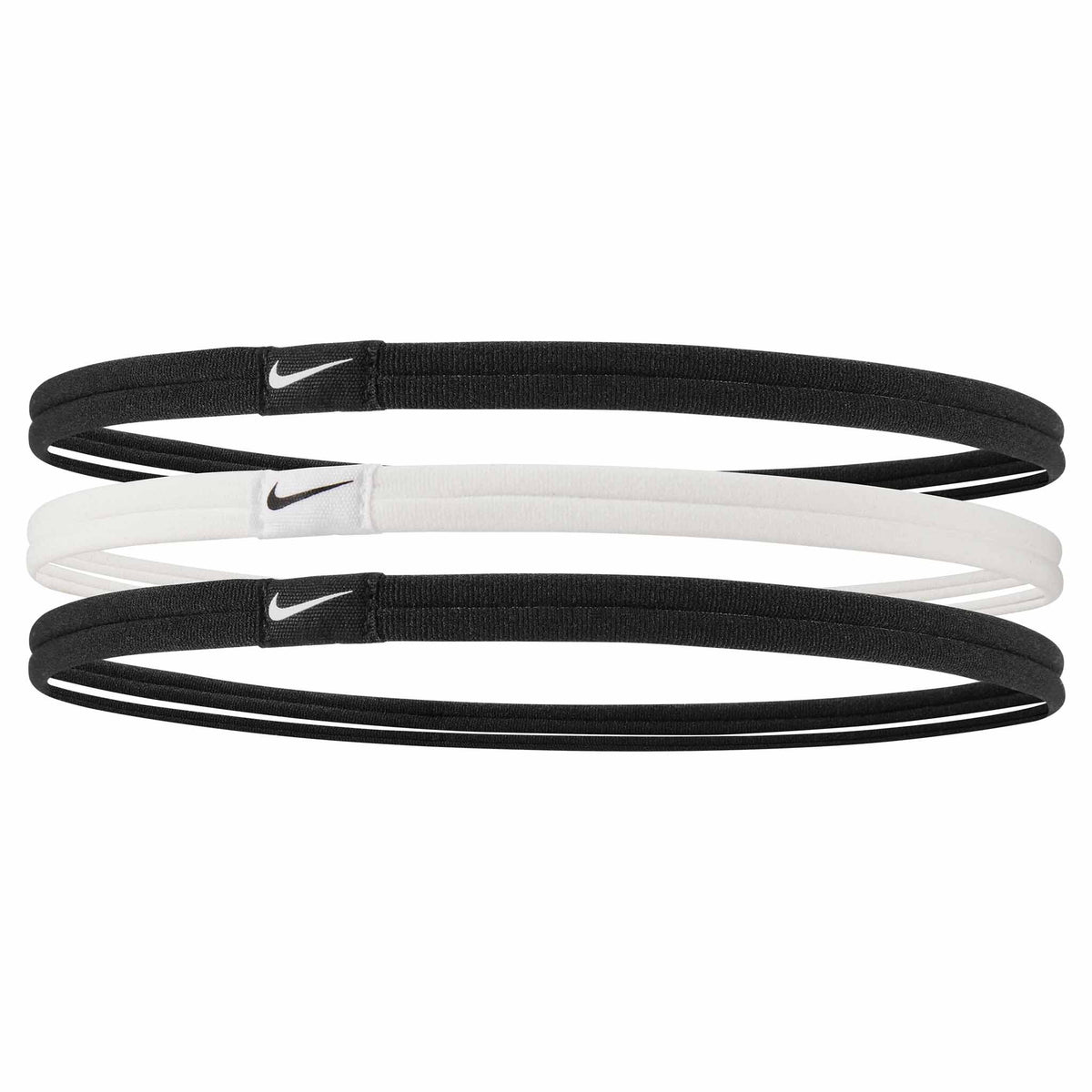 Nike Seamless Headbands 3pk bandeaux sport Black/White/Black