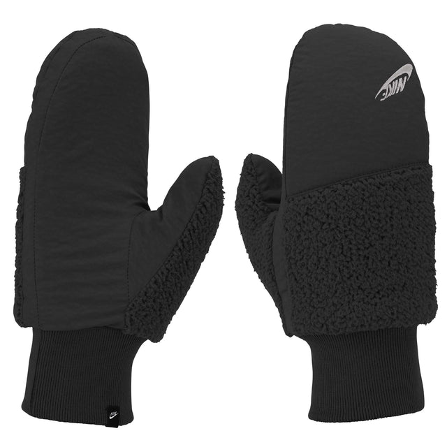 Nike Sherpa Mitten mitaines pour femme - black smoke grey paire