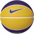 Nike Skills Lebron James ballon de basketball - Amarillo / White / White / Field Purple