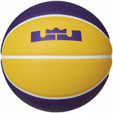 Nike Skills Lebron James ballon de basketball - Amarillo / White / White / Field Purple