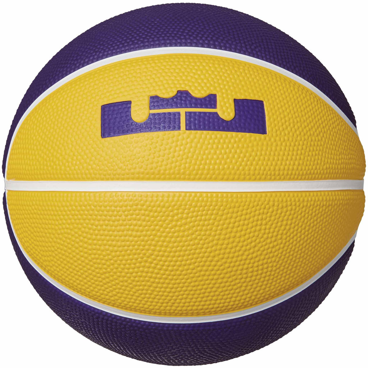 Nike Skills Lebron James ballon de basketball - Amarillo / White / White / Field Purple