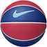 Nike Skills ballon de basketball rouge indigo rouge habanero blanc bleu