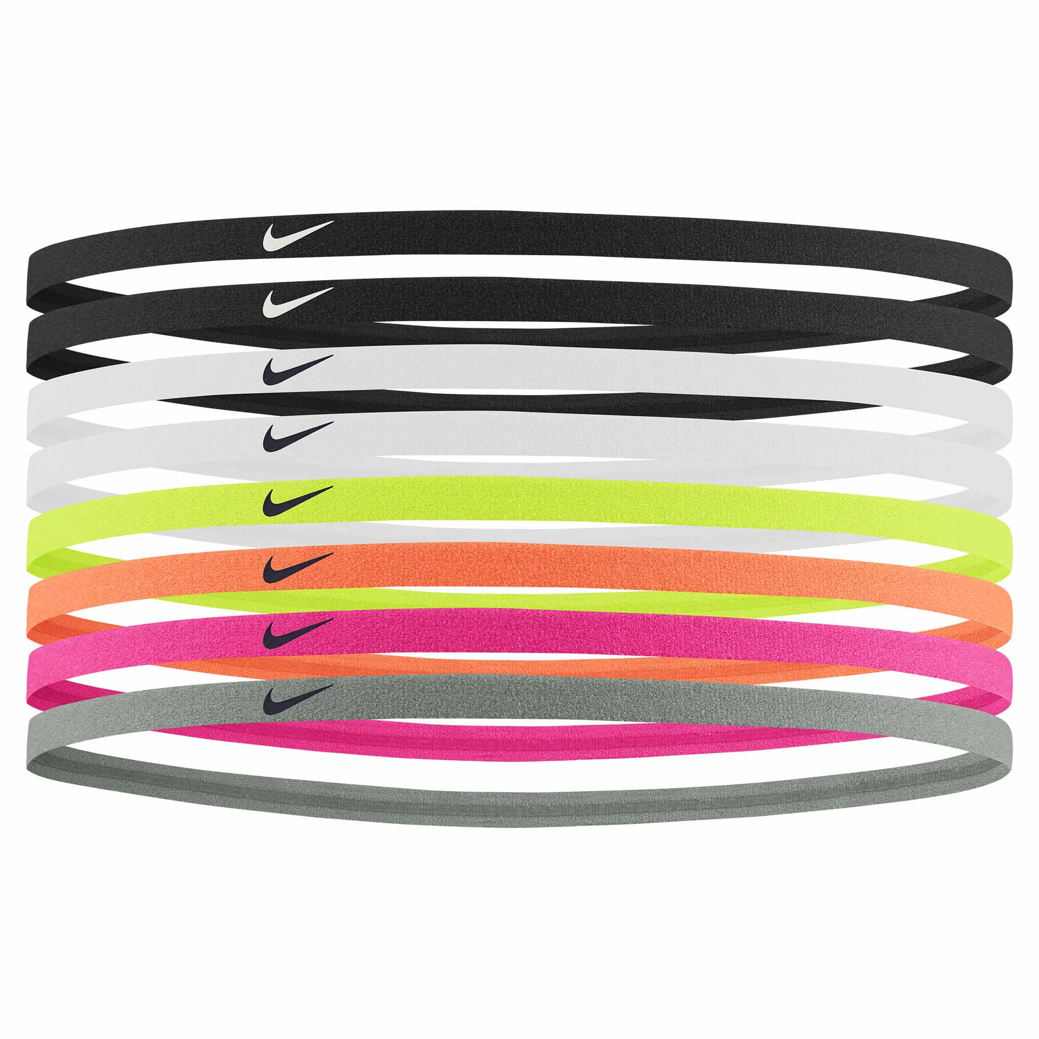 Nike Tipped Swoosh 6pk 2.0 bandeaux sport pour cheveux