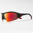 Nike Skylon Ace 22 lunettes de soleil sport noir mat rouge miroir latéral