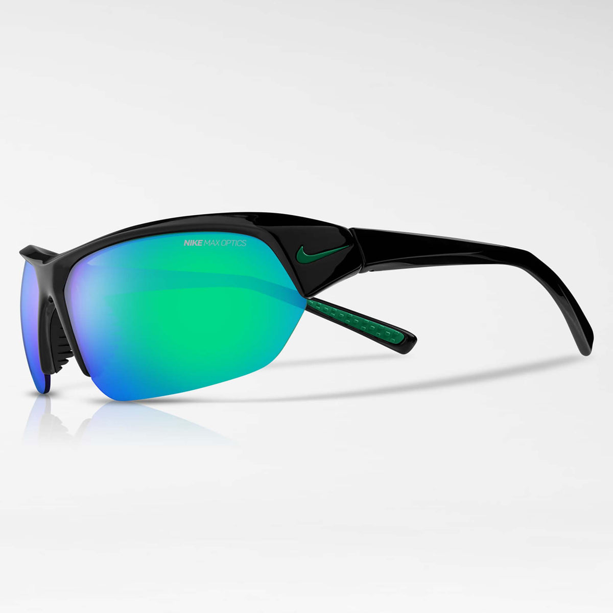 Nike Skylon Ace lunettes de soleil sport noir vert miroir lateral