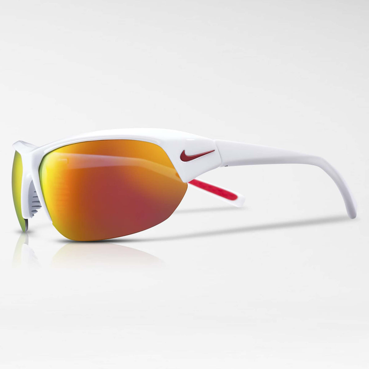 Nike Skylon Ace lunettes de soleil sport blanc gris rouge miroir lateral