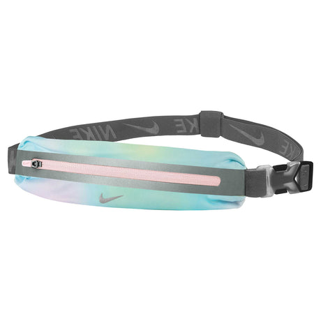 Nike Slim Waist Pack 2.0 sac de taille sport - Printed Regal Pink / Smoke Grey / Silver