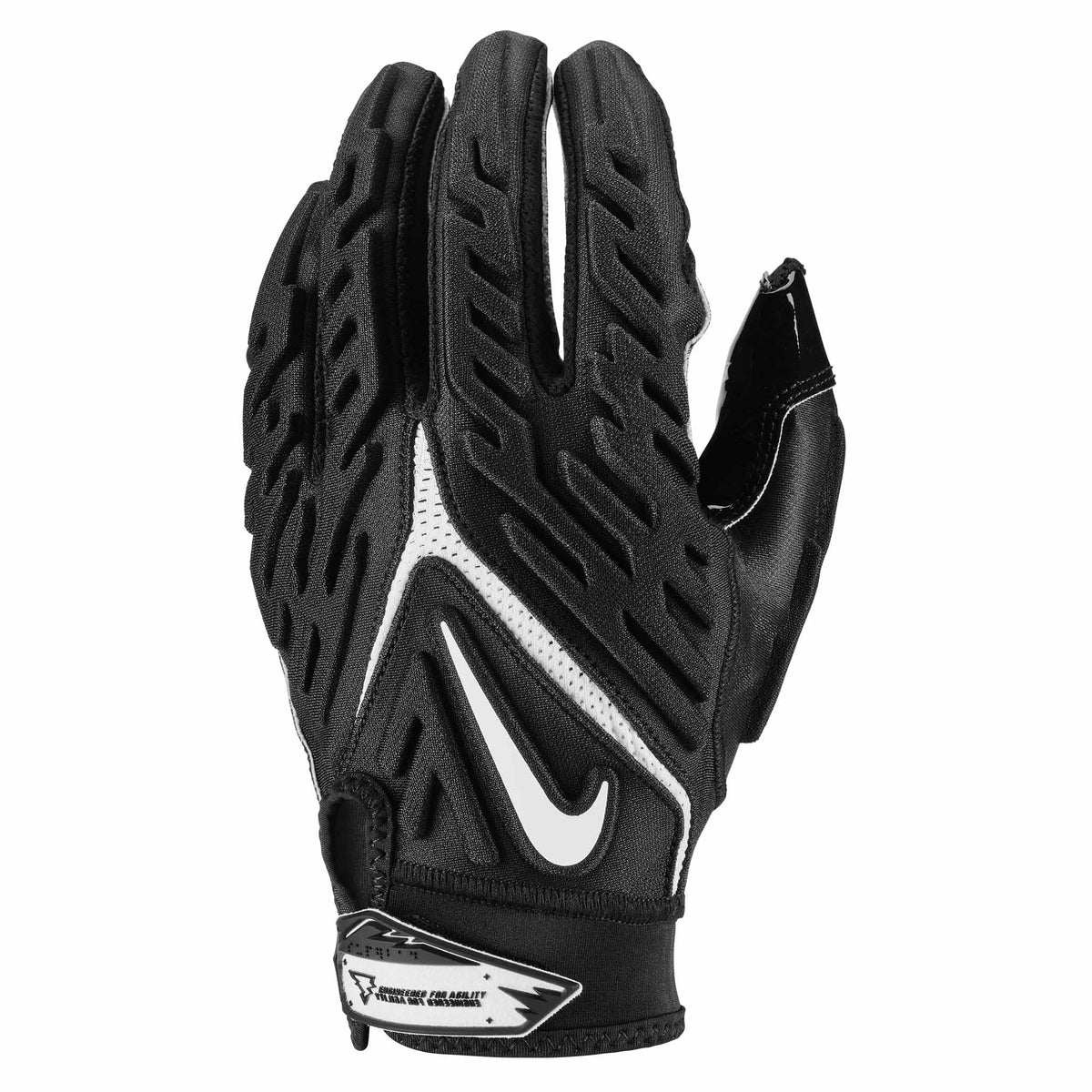 Nike Superbad 6.0 gants de football américain pour adultes - Black / White