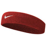 Nike Swoosh bandeau varsity red white